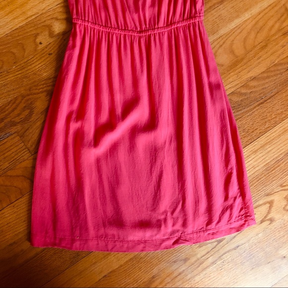 B. Smart | Coral Ruffle Mini Sundress - Picture 4 of 6